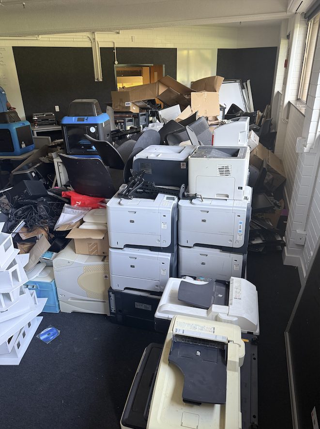 E-waste removal