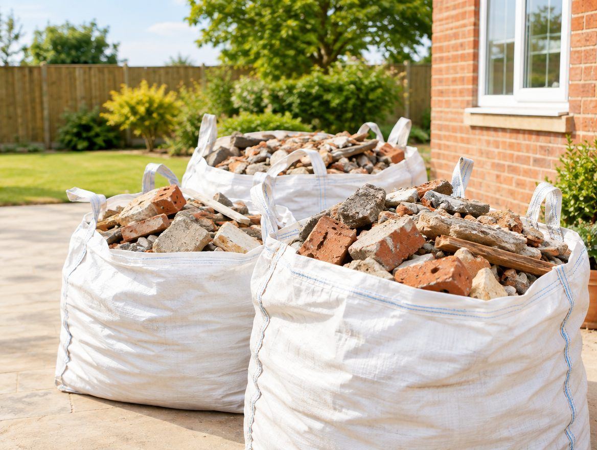 Mixed renovation debris